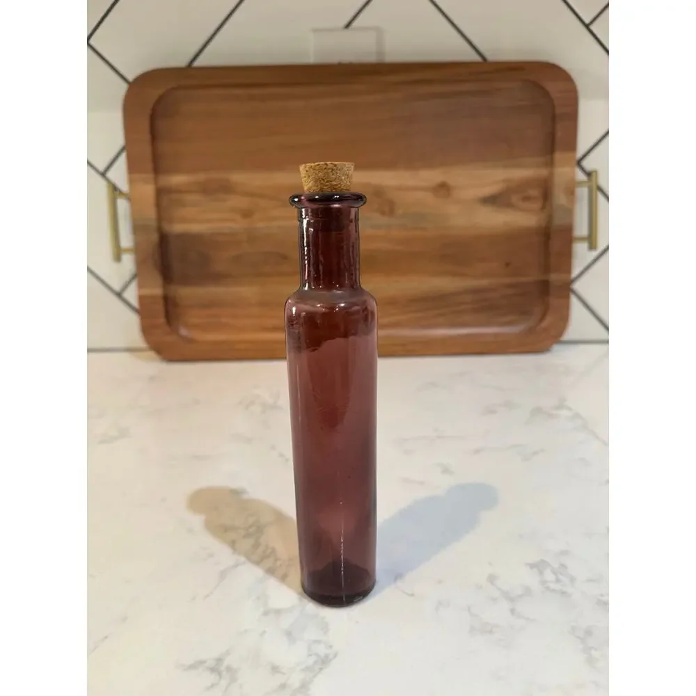 Vintage tall purple